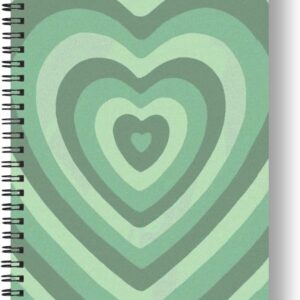 Dot grid notebook journal A5 Diary DOT GRID 144 Pages (Green)